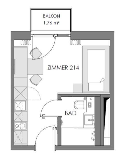 Aparthotel Inhouse - Wohnen Auf Zeit Ingolstadt Zewnętrze zdjęcie